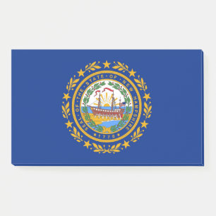 Notities met vlag van New Hampshire, Verenigde Sta Post-it® Notes