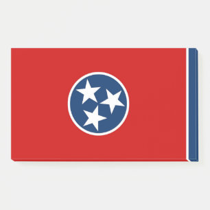 Notities met vlag van Tennessee, Verenigde Staten Post-it® Notes