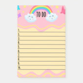 Notities over te doen post-it: georganiseerd blijv post-it® notes (Voorkant)