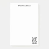 Notities Paddenstoelen Post-it® Notes (Voorkant)