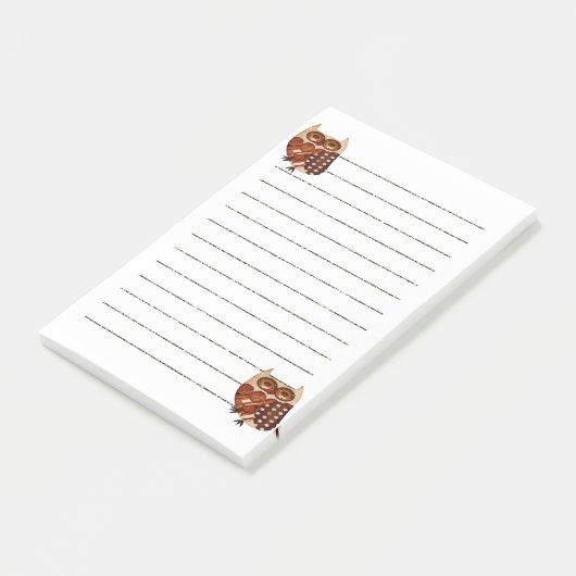 Notities Uilen Post-it® Notes (Schuin)