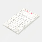 notities voor bibliotheekkaarten post-it® notes (Schuin)