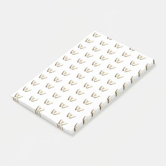 notities voor Butterfly Pattern Post-it Post-it® Notes (Schuin)