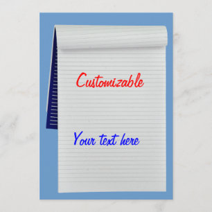 Notities voor laptops kaart