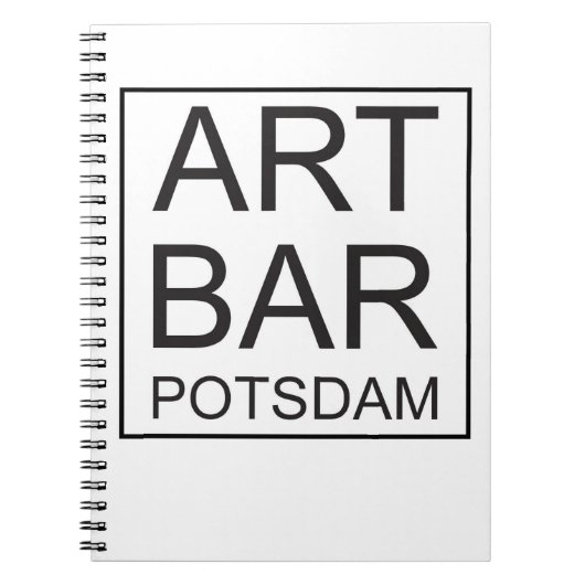 Notizblock ART & Bar by ART & Commerz Potsdam Notitieboek (Voorkant)