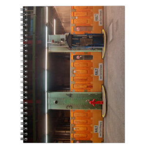 Notizbuch change Elbtunnel Notitieboek