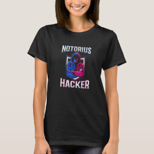 Notorieuze Hacker Software Engineer Programming Co T-shirt