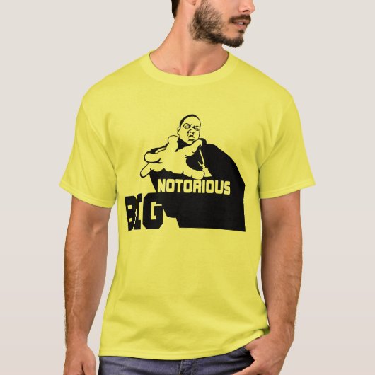 Notorious big t-shirt (Voorkant)