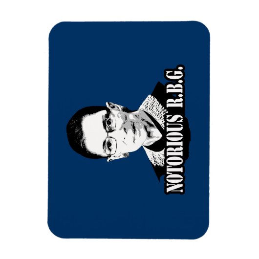 Notorious R.B.G. - Ruth Bader Ginsburg Magneet (Verticaal)