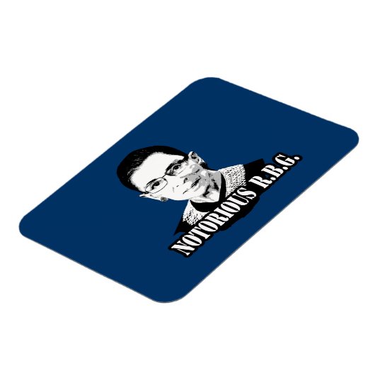Notorious R.B.G. - Ruth Bader Ginsburg Magneet (Linkerzijde)