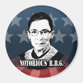 Notorious R.B.G. - Ruth Bader Ginsburg Magneet (Voorkant)