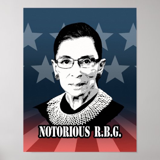 Notorious R.B.G. - Ruth Bader Ginsburg Poster (Voorkant)