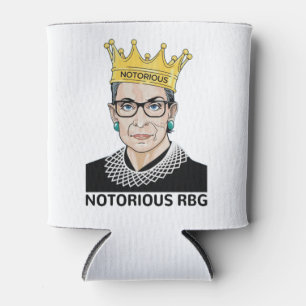 Notorious RBG BLACK - Ruth Bader Ginsburg Blikjeskoeler
