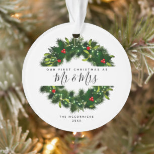 Notre 1er Noël en tant que M. et Mme Script manus