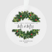 Notre 1er Noël en tant que M. et Mme Script manusc (devant)