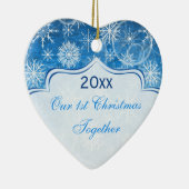 Notre 1er ornement de garde de Noël (Droite)