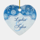 Notre 1er ornement de garde de Noël (Dos)