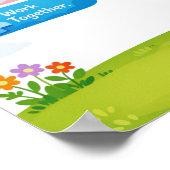 Notre affiche des dix valeurs de la classe (Coin)