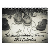 Notre amour est calendrier fort militaire (Protection)