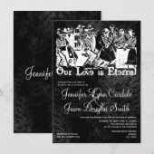 Notre amour est l'éternelle invitation au mariage  (Devant / Derrière)