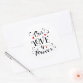 Notre amour est toujours Valentine Sticker (Enveloppe)