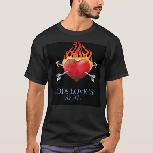 Notre Amour Est Un Vrai T-shirt (Devant)