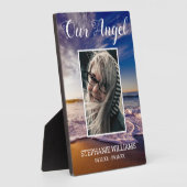 Notre ange | Plage Photo Memorial Plaque (Côté)