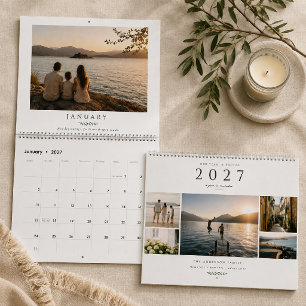 Notre année en photos Calendrier de famille person