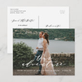 Notre Aventure Carte Postale de Date à Sauvegarder (Devant / Derrière)