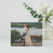 Notre Aventure Carte Postale de Date à Sauvegarder (Debout devant)