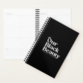 Notre beauté noire - Planificateur (Devant avec enveloppe)
