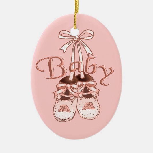 Notre Bébé Fille Chaussures ornement (Devant)