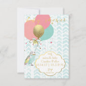 Notre bébé miracle - Invitation à la douche (Devant)