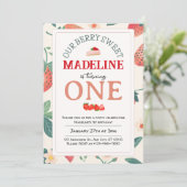 Notre Berry Sweet Invitation Anniversaire (Debout devant)