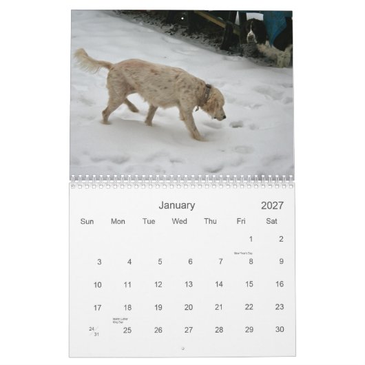 Notre calendrier 2012 de paquet (Jan 2027)