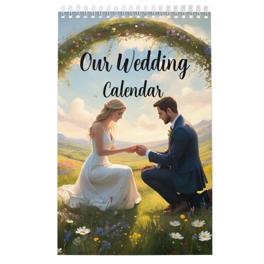 Notre Calendrier Personnalisable Mariage, (Protection)