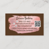 NOTRE CARTE DE VISITE (Dos)