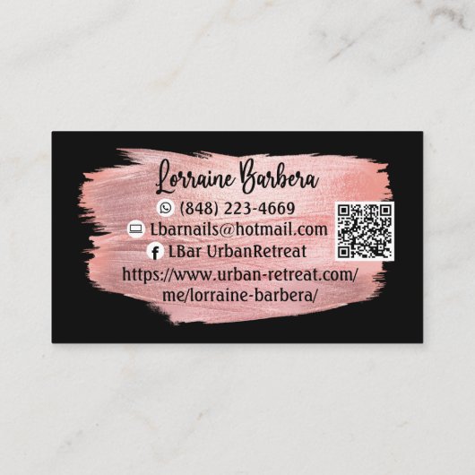 NOTRE CARTE DE VISITE (Dos)