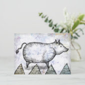 Notre carte de voeux stoïque (Debout devant)