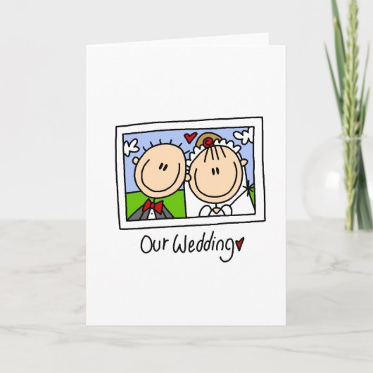 Notre carte Mariage (Devant)