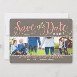 Notre Carte 'Nos Moments Save The Date' - Pêche