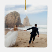 Notre Chanson Personnalisée Chanson Ornement de No (Dos)