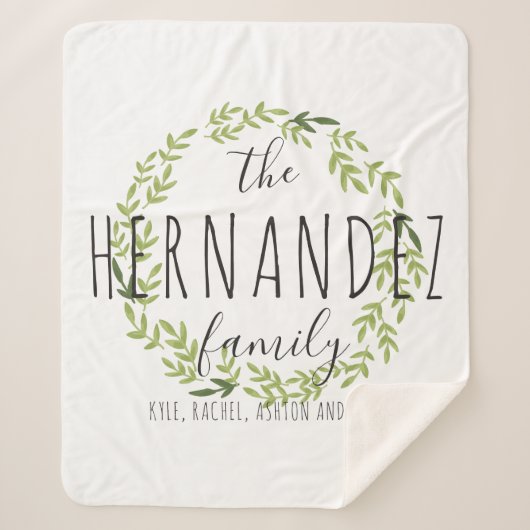 Notre couverture de Sherpa personnalisée par (Devant)