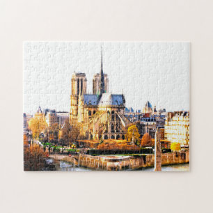 Notre Dame (1163-2019) Jigzaag Puzzle Legpuzzel