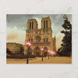 Notre Dame Briefkaart