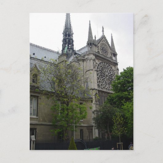Notre Dame Briefkaart (Voorkant)