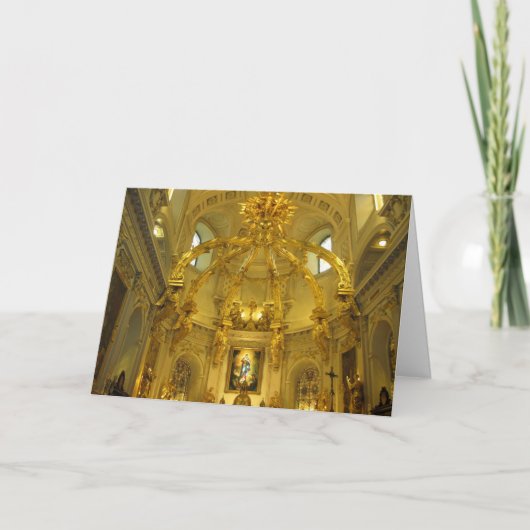 Notre Dame carte de Noël de Québec, Québec (Devant)