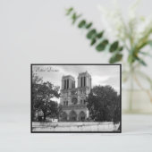 notre dame cathedraal briefkaart (Staand voorkant)
