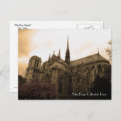 Notre Dame Cathedral Briefkaart (Voorkant / Achterkant)