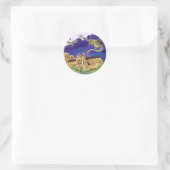 Notre Dame Classic Ronde Stickers (Tas)